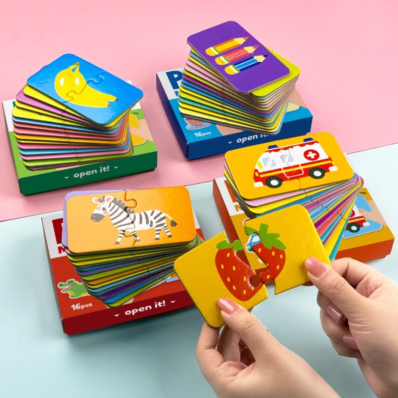 Kids Educational Games Learn English - 몬테소리 카드 어린이를위한 교육 장난감 책