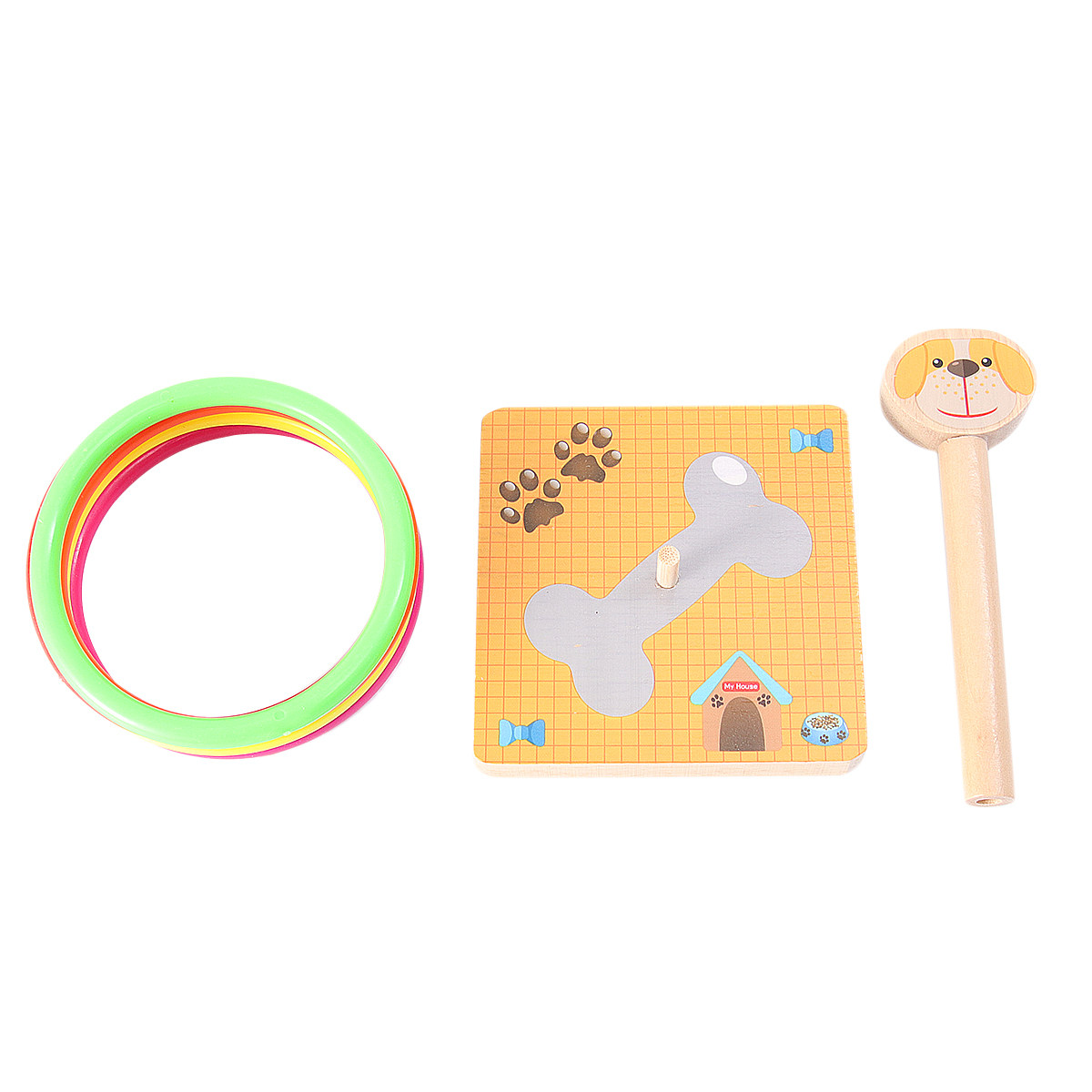 Game Educational For Kids Free - 어린이용 나무 동물 모양 던지기 게임,