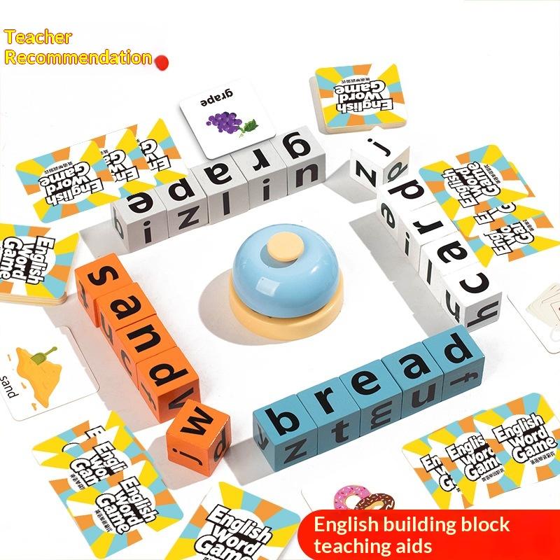 Kids Educational Games Learn English - 철자 큐브 단어 형성 게임 플래시