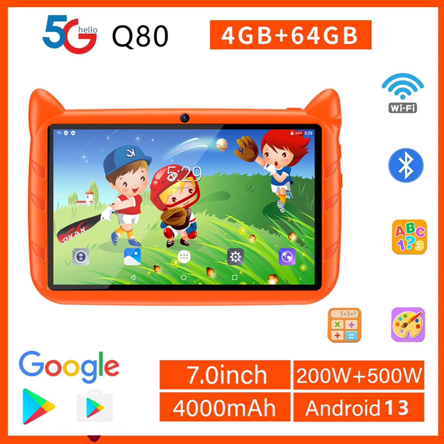 Kids Educational Games Learn English - 새로운 5G WiFi 키즈 태블릿 7