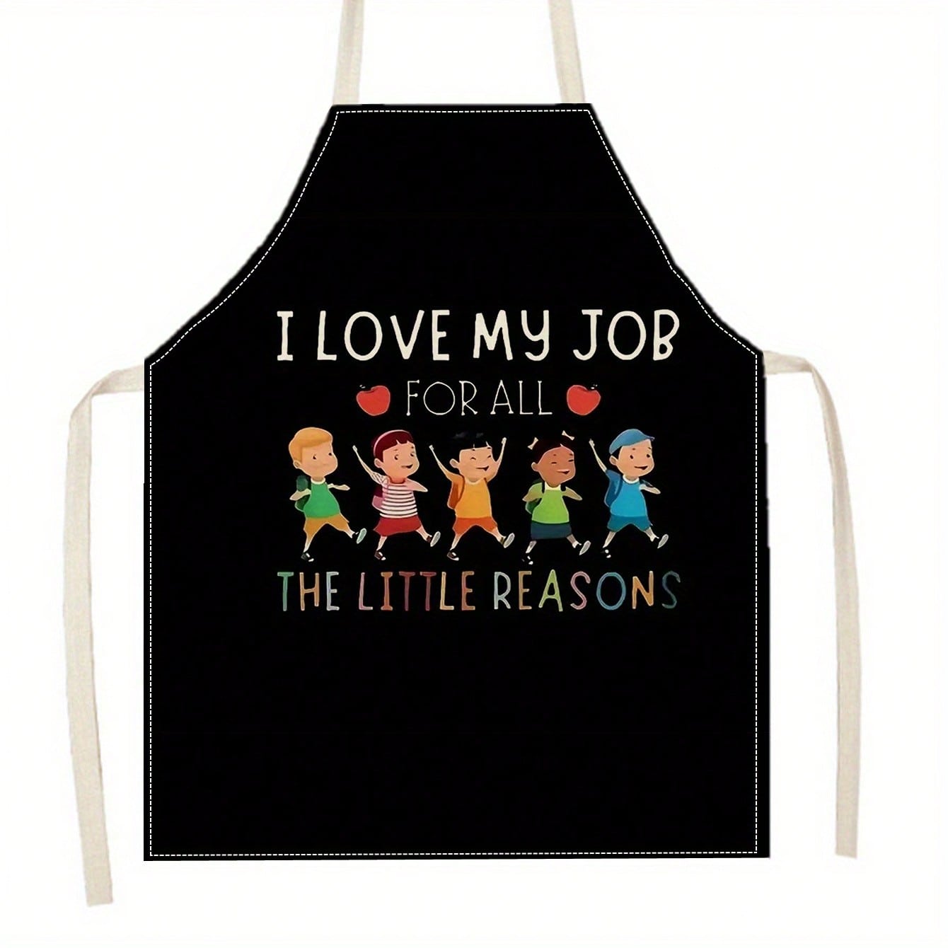 Kids Education Jobs - 교사 앞치마, 나는 직업을 좋아해요 어린이
