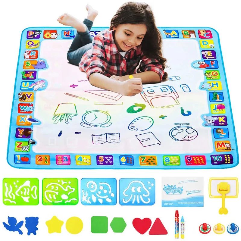 Kids Educational Mat - Coolplay 매직 워터 드로잉 매트 매직