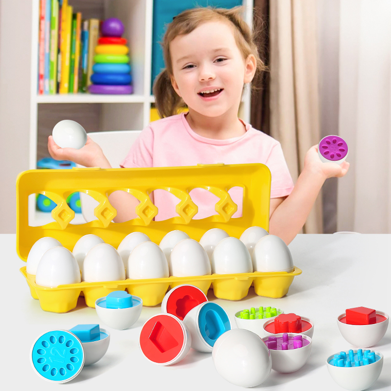 Kids Educational Game 3 - 계란 나사 3D 퍼즐 몬테소리 학습