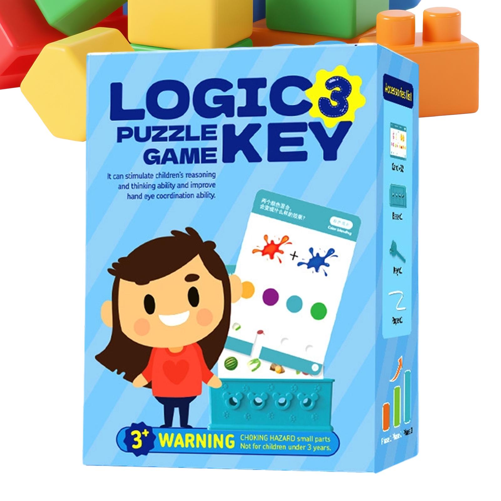 어린이 논리 퍼즐 게임 교육용 잠금 장난감, 두뇌 발달 - Kids Educational Games Learn English 리뷰 및 가격