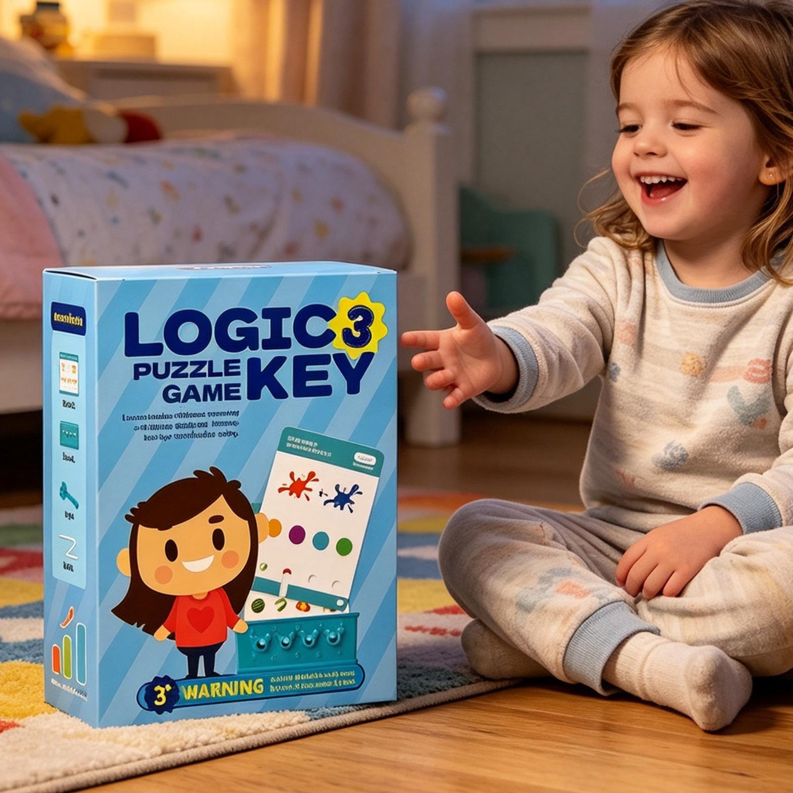 어린이 논리 퍼즐 게임 교육용 잠금 장난감, 두뇌 발달 - Kids Educational Games Learn English 리뷰 및 가격