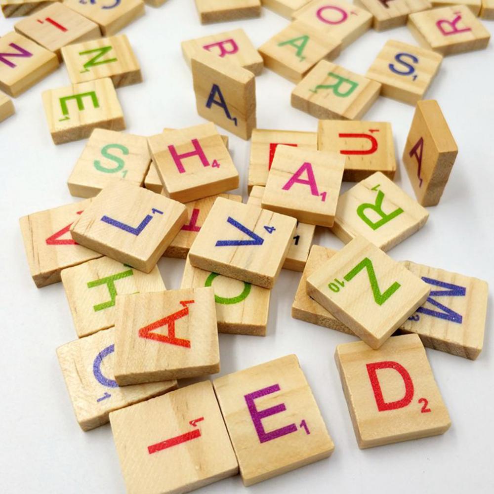 어린이 교육용 나무 언어 장난감, 알파벳 숫자 영어 단 - Kids Education Words 리뷰 및 가격