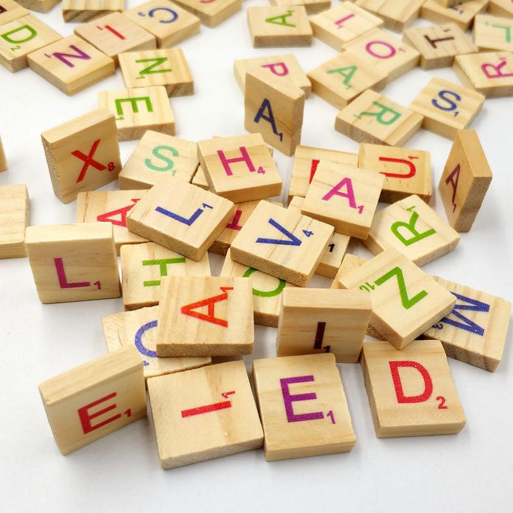 어린이 교육용 나무 언어 장난감, 알파벳 숫자 영어 단 - Kids Education Words 리뷰 및 가격