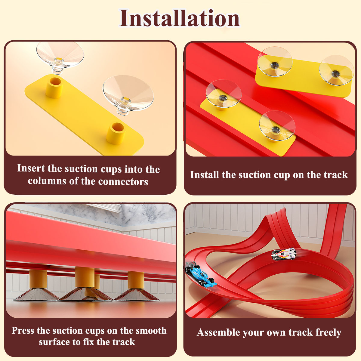 네트 백 13Ft/16.3Ft 유연한 트랙 장난감 및  - Kids Educational Device 리뷰 및 가격