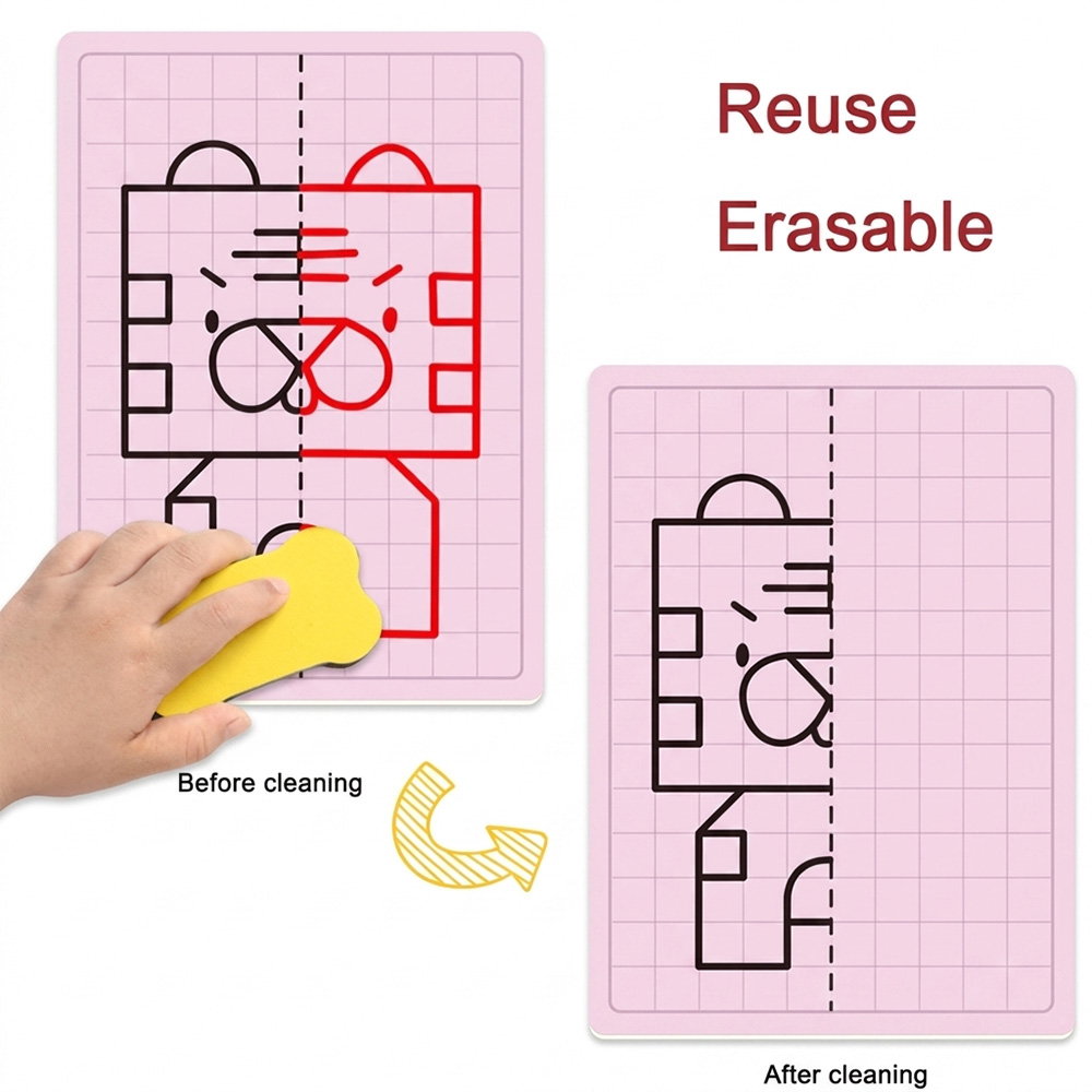 어린이 체크무늬 대칭 그림 장난감 30페이지 사전 쓰기 - Kids Education Laptop 리뷰 및 가격