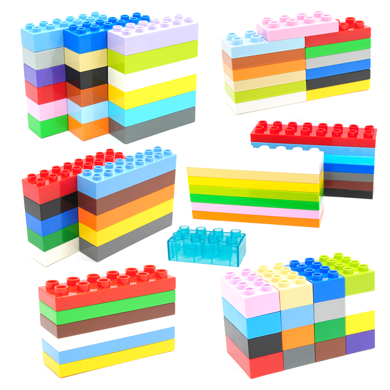 대량 큰 크기 빌딩 블록 벽돌 8 12 16 도트 직사 - Lego Set City 리뷰 및 가격