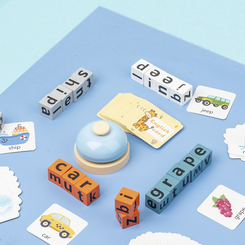 창의적인 나무 철자 단어 장난감, 문자 인지 챌린지 메 - Kids Educational Games Learn English 리뷰 및 가격
