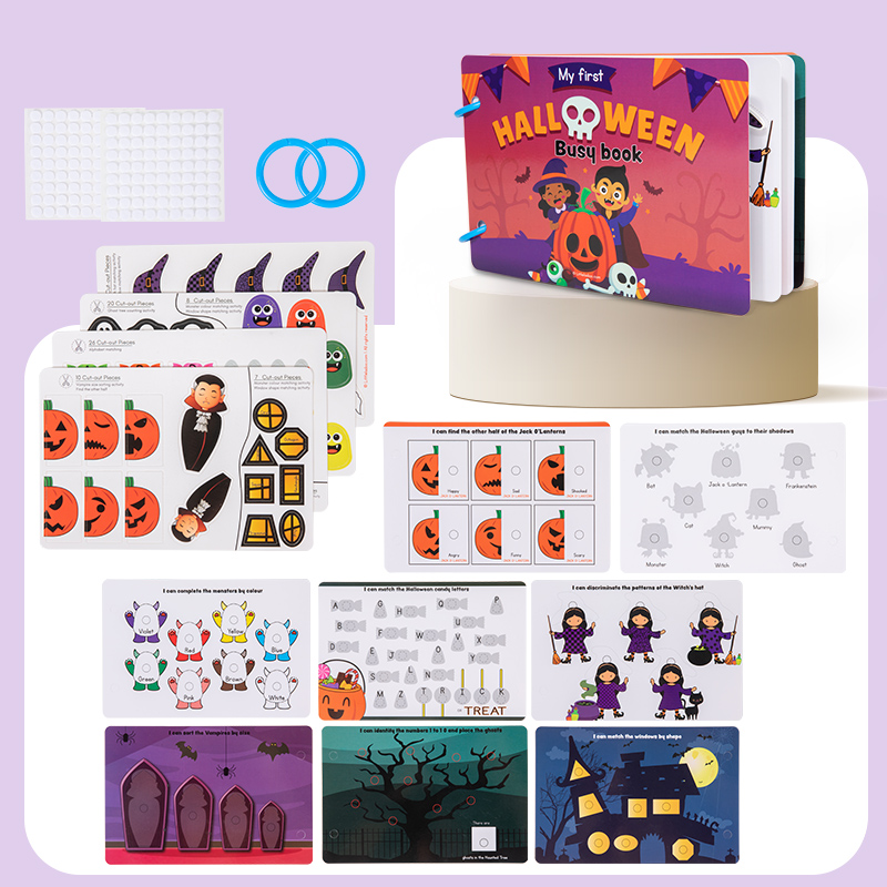 몬테소리 아기 활동북 할로윈 선물 크리스마스 장난감 나 - Kids Early Education Books 리뷰 및 가격