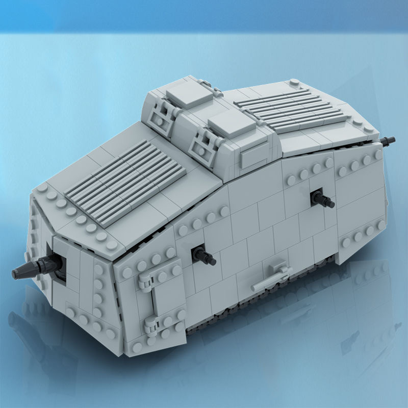 독일군 A7V 전투 탱크 조립 블록 세트 MK IV 전 - Kids Education In Germany 리뷰 및 가격