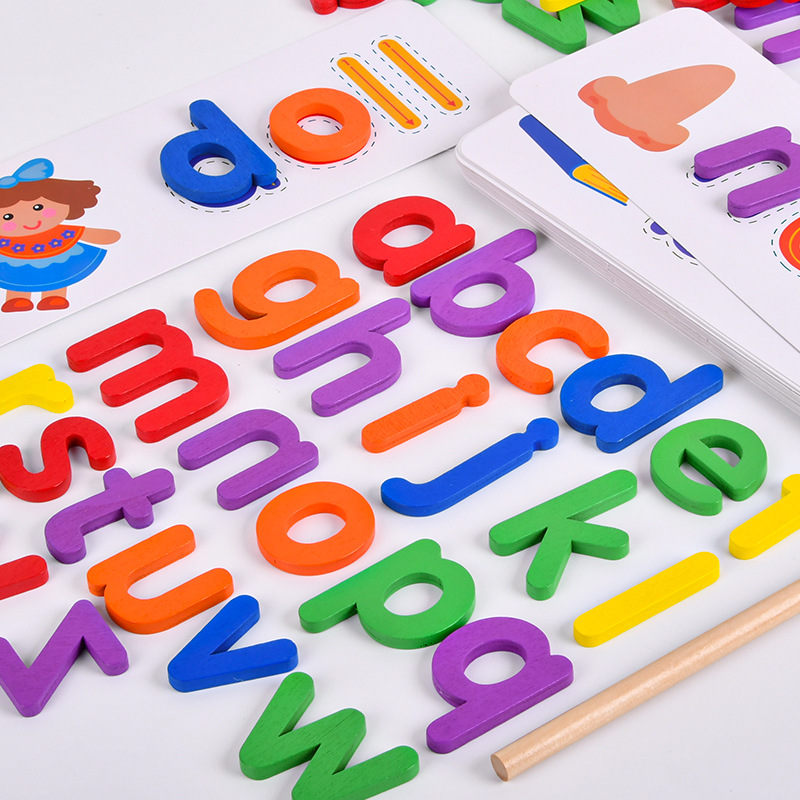 52pcs 영어 알파벳 맞춤법 단어 어린이를위한 나무  - Kids Educational Games Learn English 리뷰 및 가격