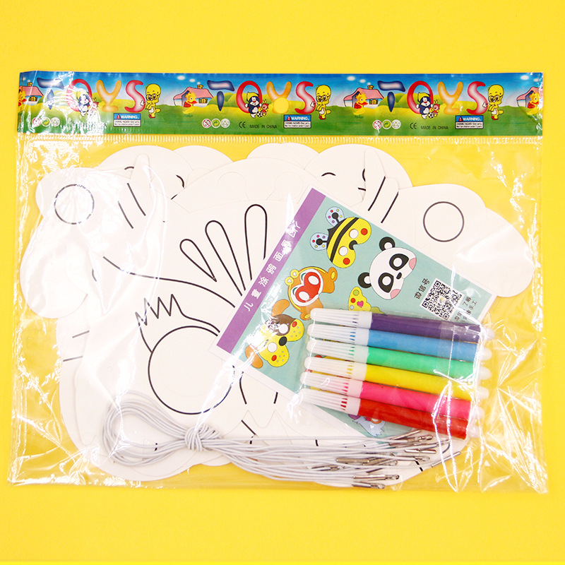 8Pcs 만화 동물 그림 마스크 Diy 색상 유치원 낙 - Kids Education Laptop 리뷰 및 가격