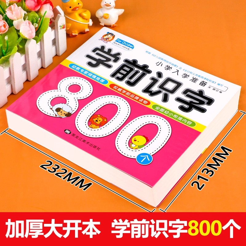 유치원 문해력: 800개의 한자 그림으로 읽기 배우기  - Kids Education Books 리뷰 및 가격