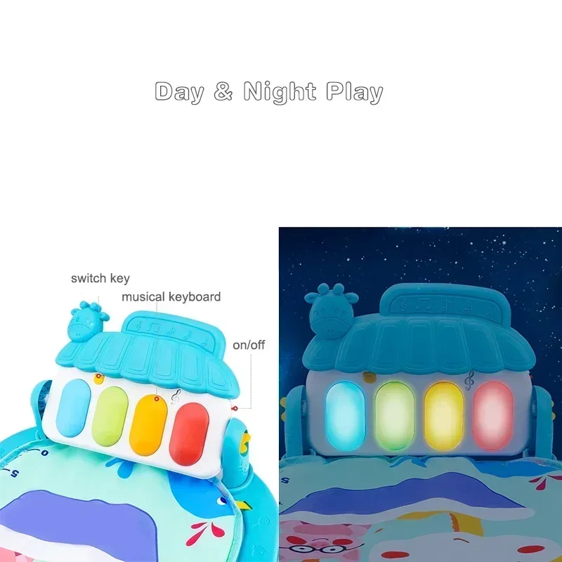 아기 음악 랙 놀이 매트, 조기 교육 장난감, 어린이  - Kids Educational Mat 리뷰 및 가격