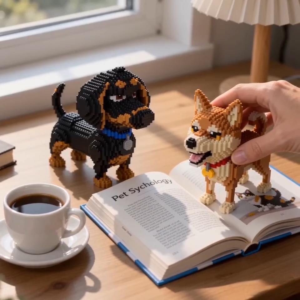KNEW BUILT Shiba Inu 개 모델 마이크로 - Kids Education Recreation 리뷰 및 가격
