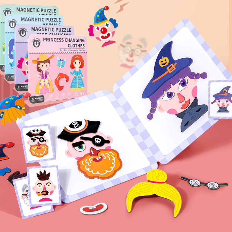 어린이 자기 조용한 책 장난감 자기 지그 소 퍼즐 조기 - Kids Early Education Books 리뷰 및 가격