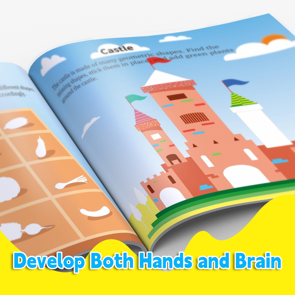 【재고 있음, 빠른 배송】어린이 스티커 아트북 세트,  - Kids Education Books 리뷰 및 가격