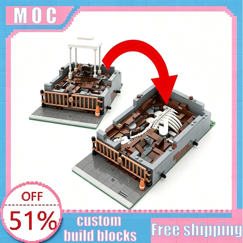 761 PCS 공룡 스테고사우루스 화석 발굴 현장 MO - Kids Education Sites 리뷰 및 가격