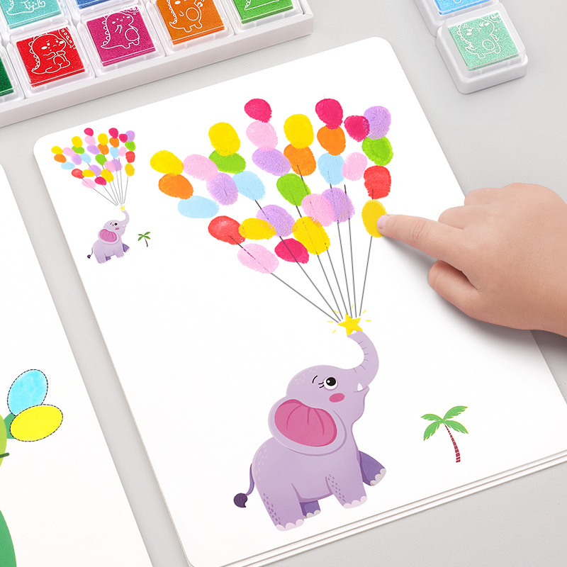 창의력 손가락 그림 세트 어린이를위한 색칠하기 책 그리 - Kids Education Laptop 리뷰 및 가격