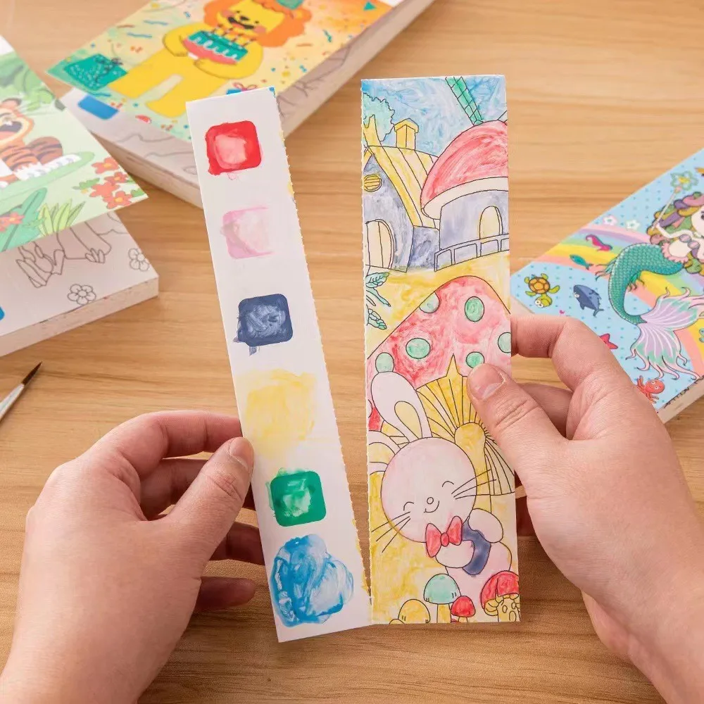 20 페이지 휴대용 수채화 그림 책 어린이를위한 색칠하 - Kids Education Laptop 리뷰 및 가격