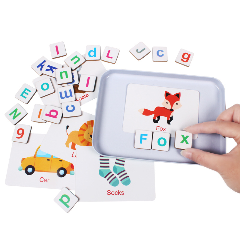 나무 퍼즐 플래시 카드 게임 편지 맞춤법 자기 조기 학 - Kids Educational Games Learn English 리뷰 및 가격