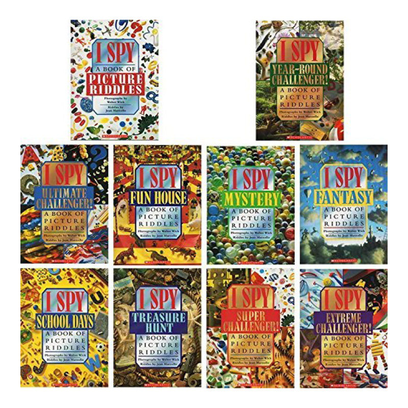 10권 세트 I Spy Ultimate Collecti - Kids Early Education Books 리뷰 및 가격