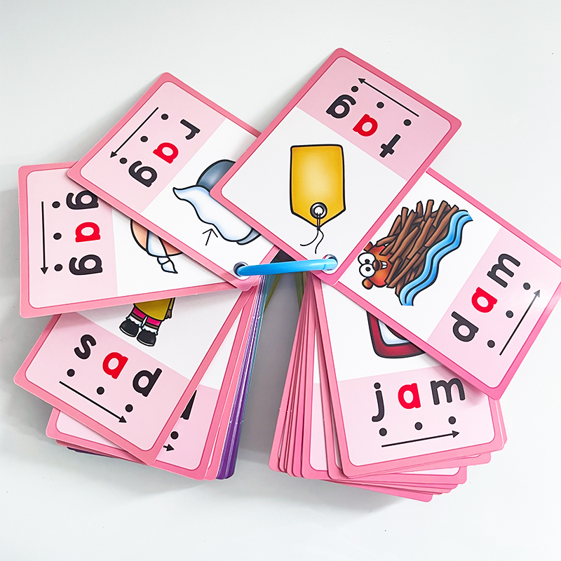 어린이 CVC 단어 학습 카드 유아를위한 ESL 교육  - Kids Education Words 리뷰 및 가격
