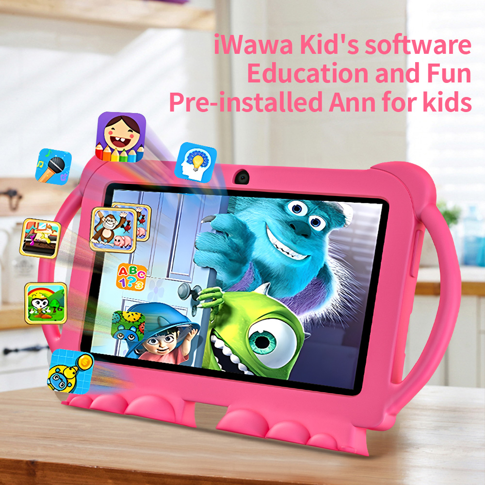 7인치 신형 안드로이드 어린이용 태블릿 쿼드 코어 4G - Kids Educational Games Learn English 리뷰 및 가격