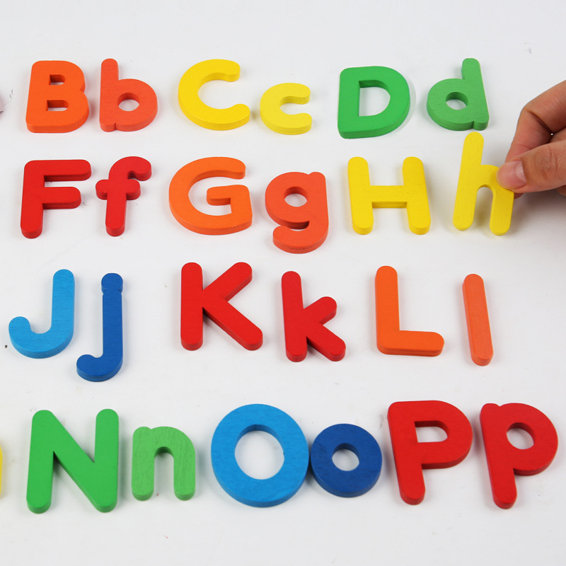 어린이 몬테소리 나무 영어 글자 세트, 대문자 소문자, - Kids Educational Games Learn English 리뷰 및 가격