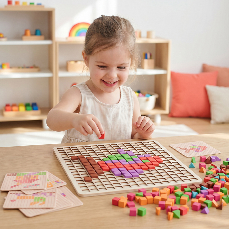 나무 논리 큐브 퍼즐 - 어린이를 위한 몬테소리 지능  - Kids Educational Game 3 리뷰 및 가격