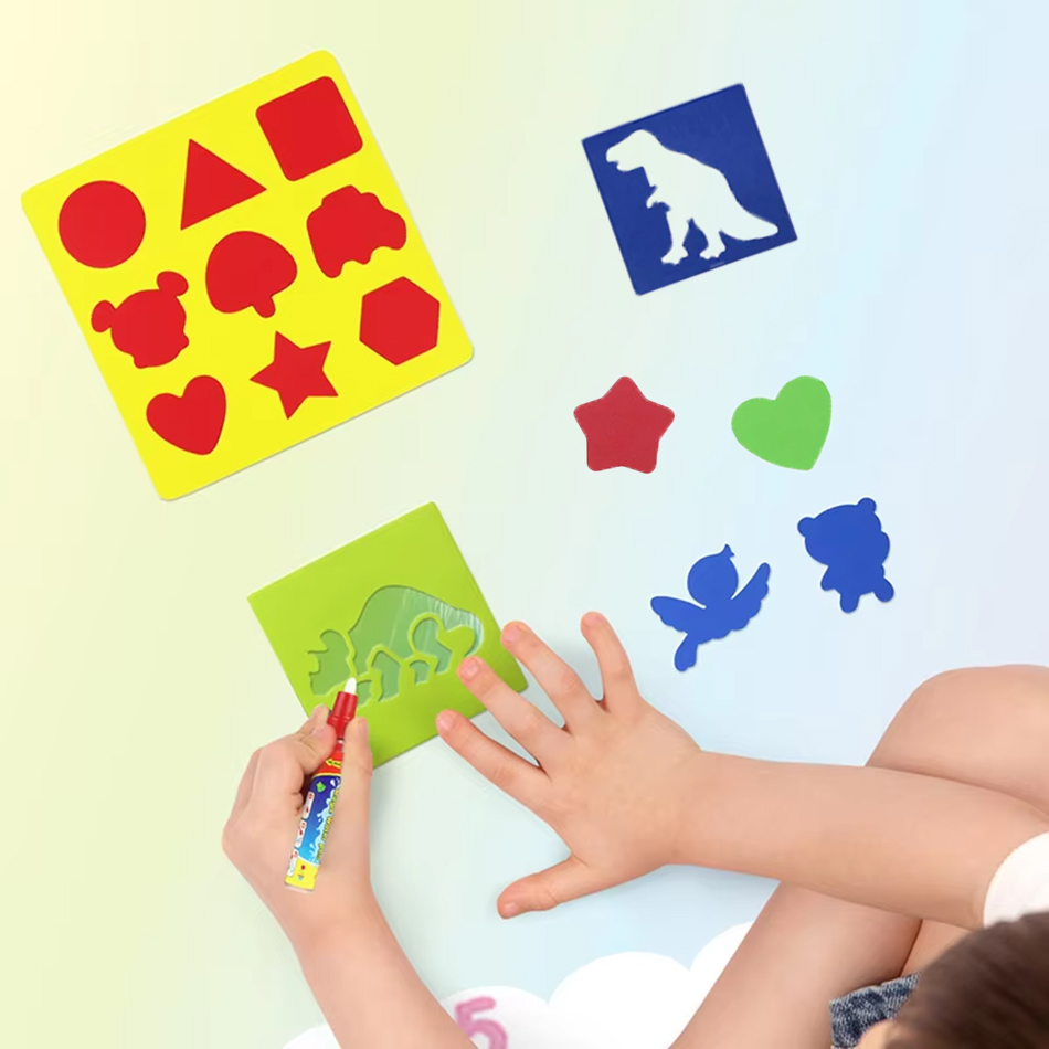 매직 물 그림 매트 액세서리 롤러 씰 동물 디지털 템플 - Kids Educational Mat 리뷰 및 가격